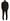 Domenico Tagliente Elegant Black Slim Fit Two-Piece Suit