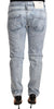 Acht Chic Light Blue Push Up Denim Jeans