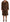 Dolce & Gabbana Multicolor Notch Lapel Long Cardigan Coat