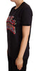Dolce & Gabbana Elegant Black Cotton Logo Tee