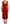 Dolce & Gabbana Elegant Sweetheart Midi Dress in Red