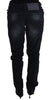 Acht Elegant Dark Blue Slim-Fit Denim