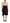 Roccobarocco Navy Blue Cotton Midi Halter Dress