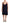 Roccobarocco Navy Blue Cotton Midi Halter Dress