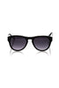 Frankie Morello Black Acetate Men Sunglass