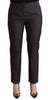 Dolce & Gabbana Elegant Tailored Virgin Wool and Silk Pants