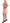 Dolce & Gabbana Ruffled Sleeve Sheath Dress in Pink