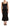 Dolce & Gabbana Elegant Black Silk Midi Sheath Dress