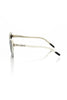Frankie Morello Black Acetate Women Sunglass