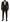 Dolce & Gabbana Elegant Maroon Striped Slim Fit Suit