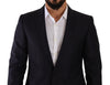 Dolce & Gabbana Elegant Slim Fit Wool Silk Cashmere Men's Suit