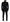 Dolce & Gabbana Elegant Black Patterned Wool-Silk Suit