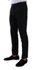 Dolce & Gabbana Elegant Black Patterned Wool-Silk Suit