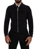 Dolce & Gabbana Elegant Blue Suede Short Jacket