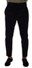 Dolce & Gabbana Slim Fit Luxe Corduroy Pants in Dark Blue