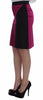 Dolce & Gabbana Elegant Pencil Skirt in Black and Pink