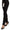 Acht Sleek Skinny Low Waist Black Jeans