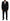 Domenico Tagliente Sleek Grey 2-Piece Mens Suit with Notch Lapels