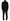 Domenico Tagliente Elegant Black Two-Piece Suit Ensemble