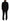 Domenico Tagliente Elegant Two-Piece Black Suit Ensemble
