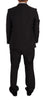 Domenico Tagliente Elegant Dark Grey Two-Piece Suit