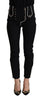 Dolce & Gabbana Elegant High Waisted Slim Fit Trousers