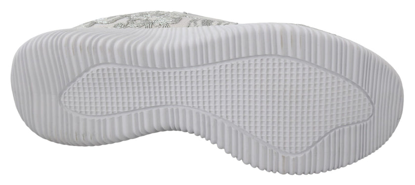 Plein Sport Silver Gleam Runner Joice Sneakers