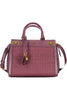 Guess Jeans Elegant Purple Polyurethane Handbag
