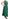 Dolce & Gabbana Elegant Deep Green Sleeveless A-Line Dress