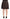 Dolce & Gabbana Chic Brown A-line Pleated Mini Skirt