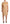Moschino Elegant One-Sleeve Beige Shift Dress