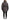 Roccobarocco Elegant Quilted Long Jacket with Logo Patch