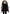 Roccobarocco Elegant Quilted Long Jacket with Logo Patch