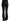 Exte Chic Mid Waist Flared Black Denim Jeans