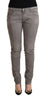 Acht Sleek Gray Skinny Low Waist Jeans
