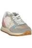 Napapijri Chic Pink Laced Sneakers with Logo Detail