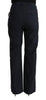 Exte Elegant High Waist Tapered Pants