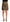 Boutique Moschino Elegant High-Waisted Gold-Black Skirt