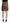 Boutique Moschino Elegant High-Waisted Gold-Black Skirt