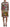 Dolce & Gabbana Multicolor Patchwork Charmeuse Sheath Dress