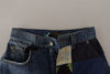 Dolce & Gabbana Patchwork Jacquard Denim Relaxed Jeans