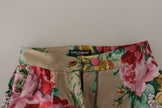 Dolce & Gabbana Floral High-Waist Dress Pants