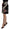 Dolce & Gabbana High-Waist A-Line Embellished Black Skirt