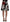Dolce & Gabbana High-Waist A-Line Embellished Black Skirt