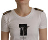 Dolce & Gabbana Elegant Floral Crewneck Cotton Tee
