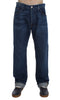 Acht Chic Baggy Loose Fit Blue Jeans for Men