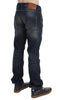 Acht Elegant Straight Fit Low Waist Men's Jeans