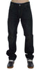 Acht Elegant Straight Fit Dark Blue Jeans