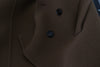 Dolce & Gabbana Elegant Double Breasted Brown Jacket