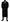 Dolce & Gabbana Elegant Black Silk Long Robe Coat